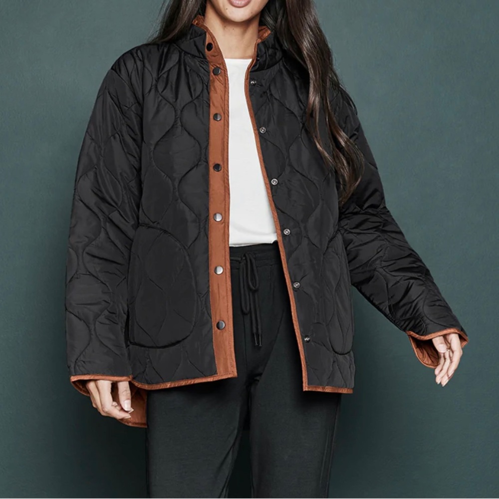 Summer Salt Reversible Quilted Jacket